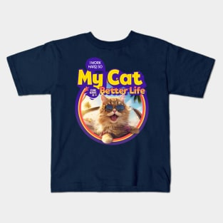From 9 to Feline Kids T-Shirt